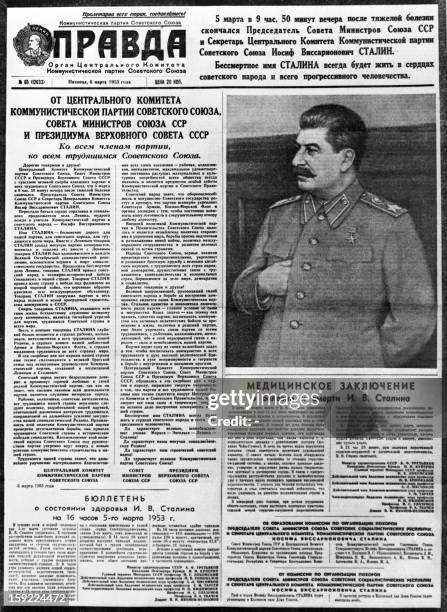 Pravda Newspaper Photos and Premium High Res Pictures Getty Images