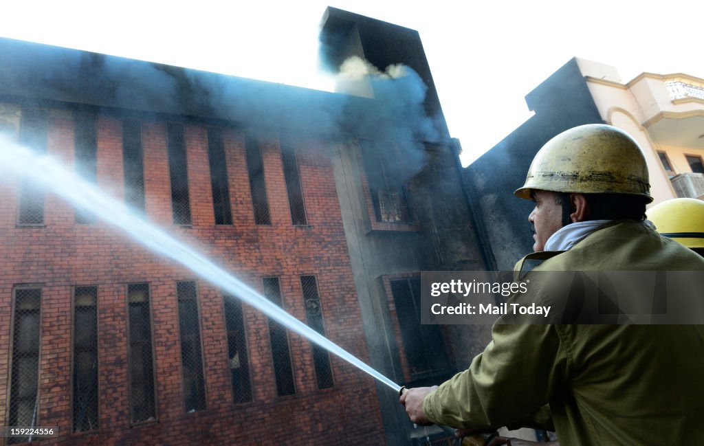 Tuglakabad godown fire