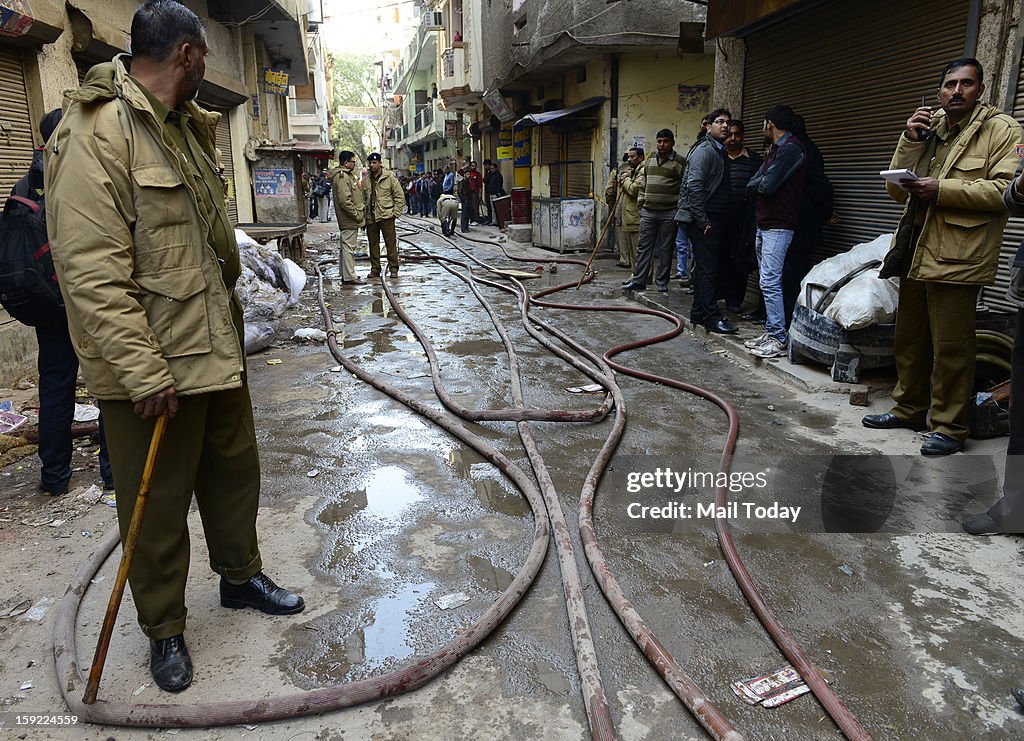 Tuglakabad godown fire