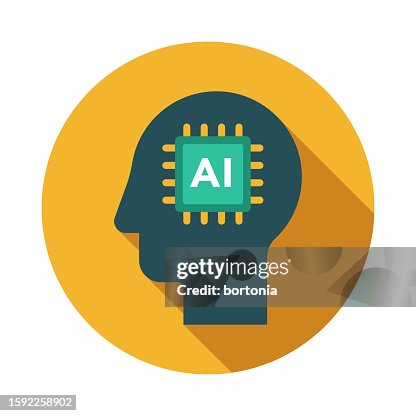 Artificial Intelligence AI Icon Artificial Intelligence AI Icon