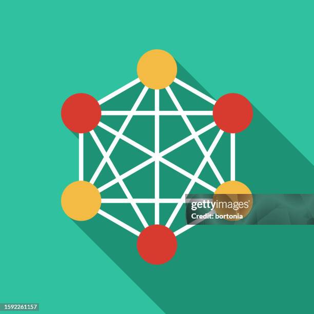 illustrations, cliparts, dessins animés et icônes de icône ai intelligence artificielle - longue ombre ombre