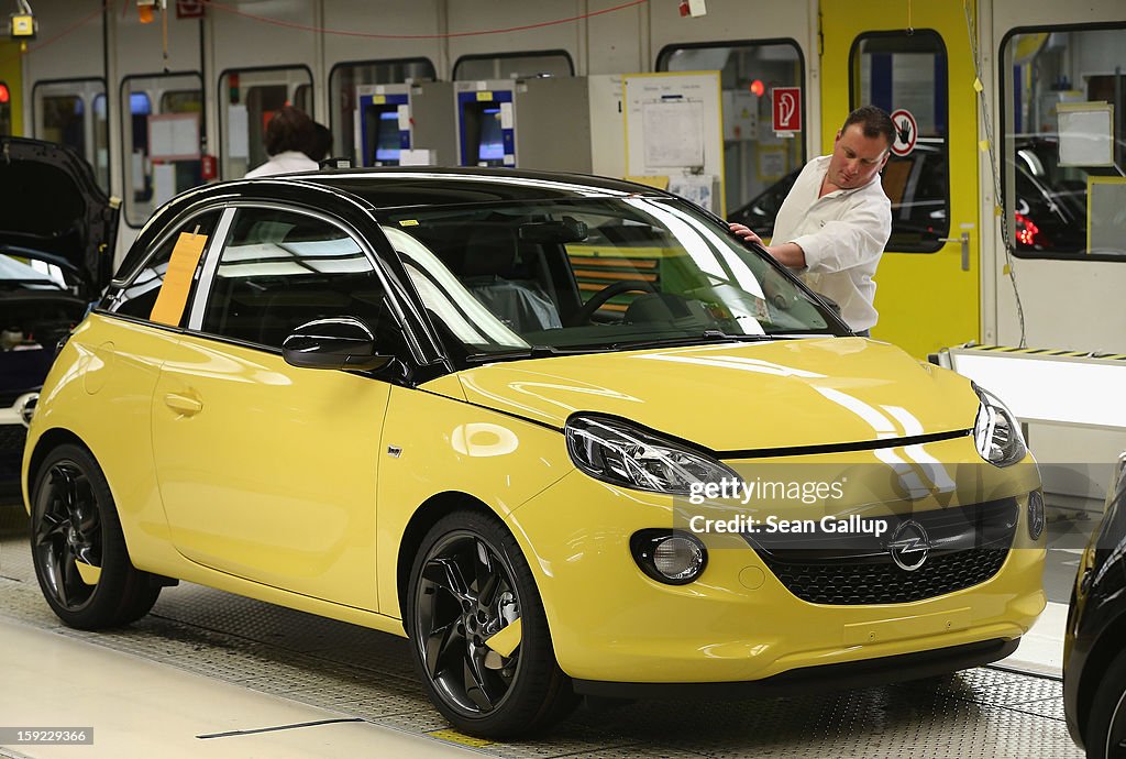 Opel Celebrates Launch Of New Adam Car
