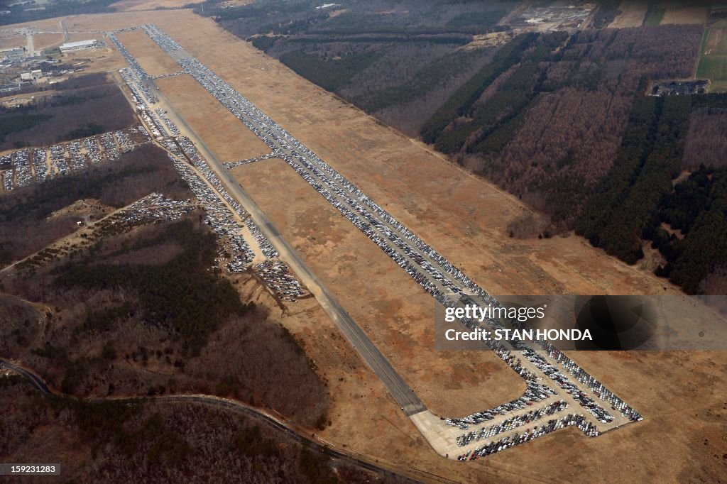 US-WEATHER-STORM-SANDY-CARS