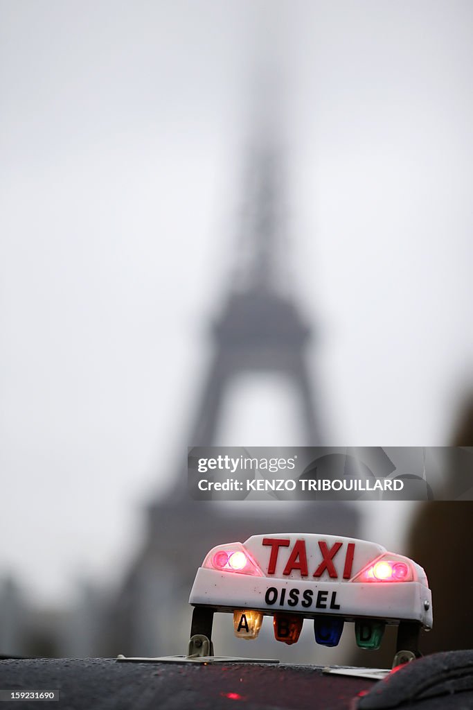 FRANCE-TRANSPORT-LABOUR-TAXIS