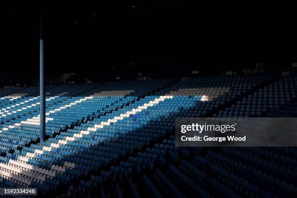 General view inside the stadium prior to the Sky Bet Championship match between Sheffield Wednesday and Southampton FC at Hillsborough on August 04,...