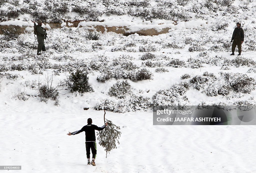 PALESTINIAN-ISRAEL-CONFLICT-WEATHER