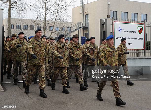 Rapids Deployable 65 Nato Rapid Deployable Corps Italy Stock Photos, High-Res Pictures ...