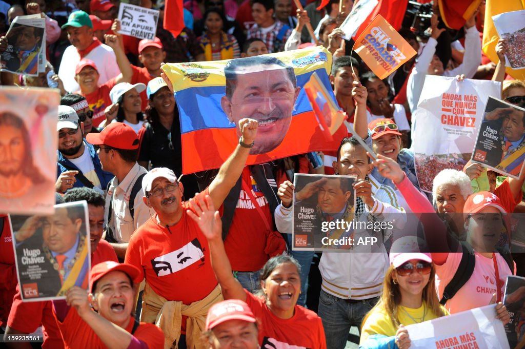 VENEZUELA-POLITICS-CHAVEZ-HEALTH-MEETING