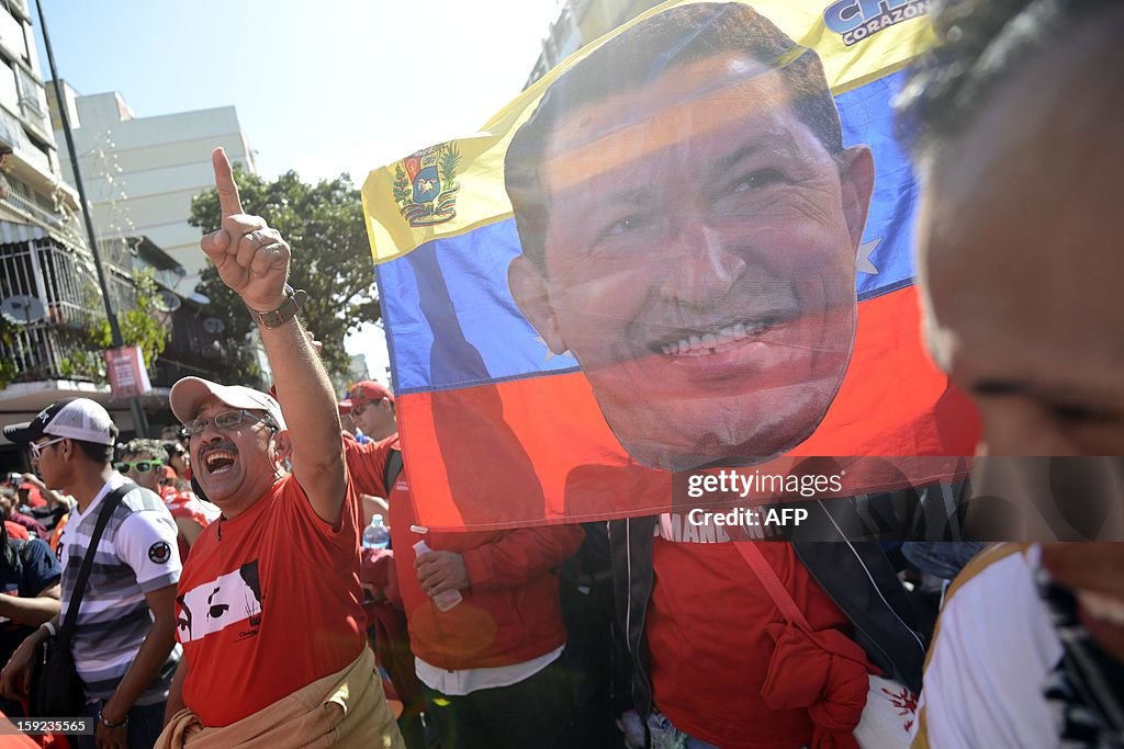 VENEZUELA-POLITICS-CHAVEZ-HEALTH-MEETING