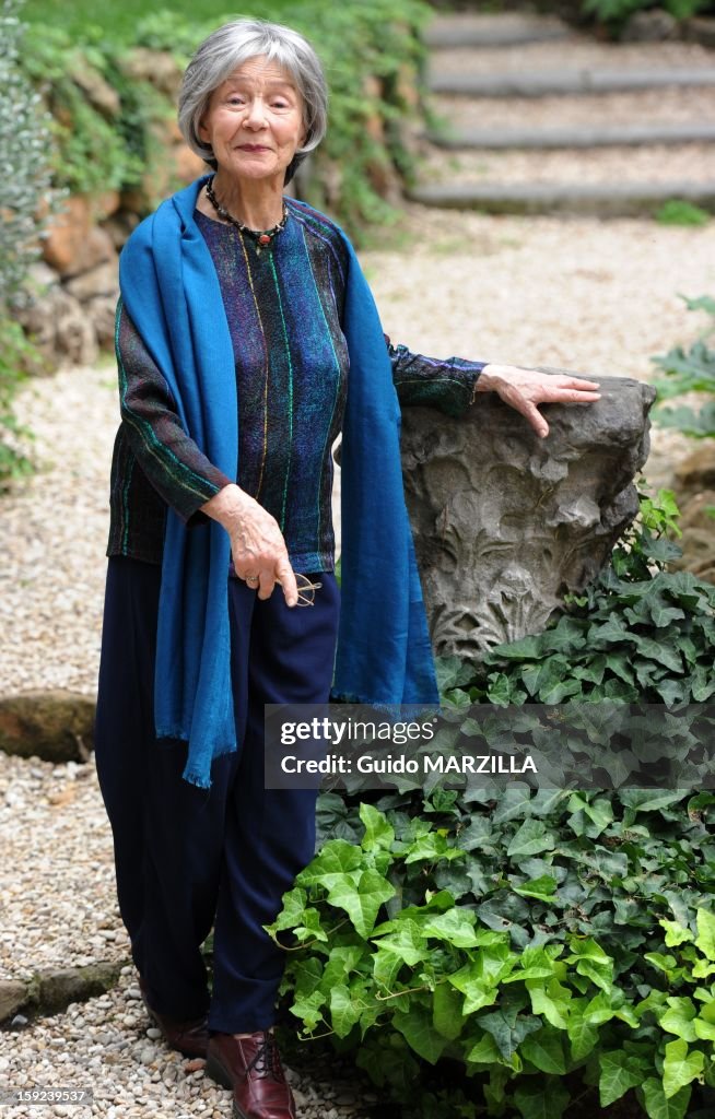 Photocall Of The Film 'Amour' With Jean-Louis Trintignant And Emmanuelle Riva In Rome