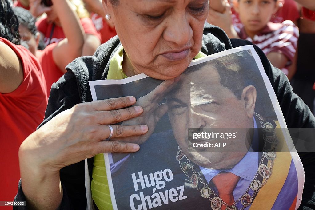 VENEZUELA-POLITICS-CHAVEZ-HEALTH-MEETING