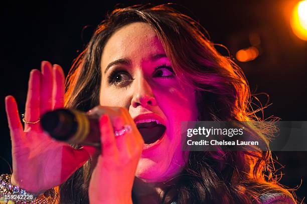 Singer Britt Nicole performs at The Roxy Theatre on January 9, 2013 in West Hollywood, California.