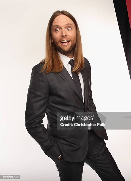 Musician James Valentine of Maroon 5 poses for a portrait during the 39th Annual People's Choice Awards at Nokia Theatre L.A. Live on January 9, 2013...
