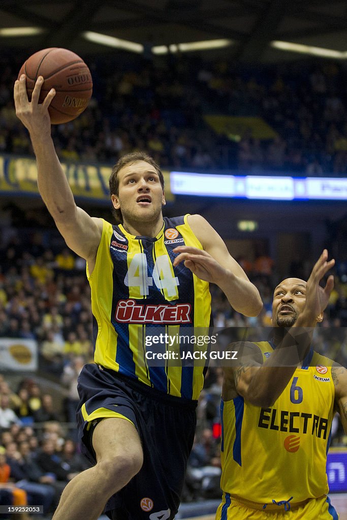 BASKETBALL-EURL-ISR-MACCABI TEL AVIV-FENERBAHCE ULKER