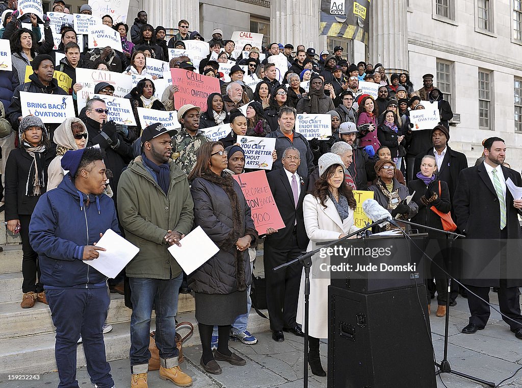 Citizen's For Access To The Arts Coalition News Conference