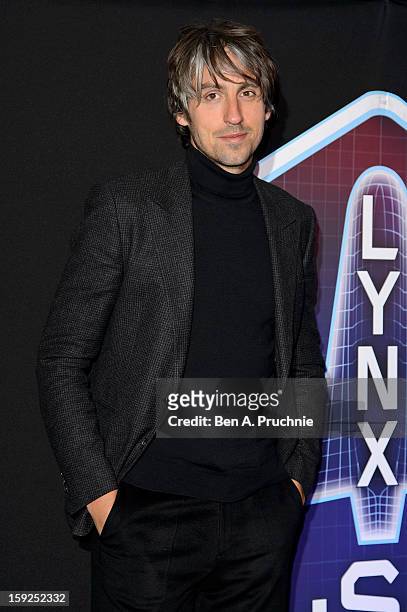 George Lamb attends the Lynx L.S.A launch event at Wimbledon Studios on January 10, 2013 in London, England.