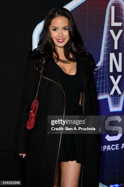 Funda Onal attends the Lynx L.S.A launch event at Wimbledon Studios on January 10, 2013 in London, England.