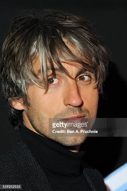 George Lamb attends the Lynx L.S.A launch event at Wimbledon Studios on January 10, 2013 in London, England.