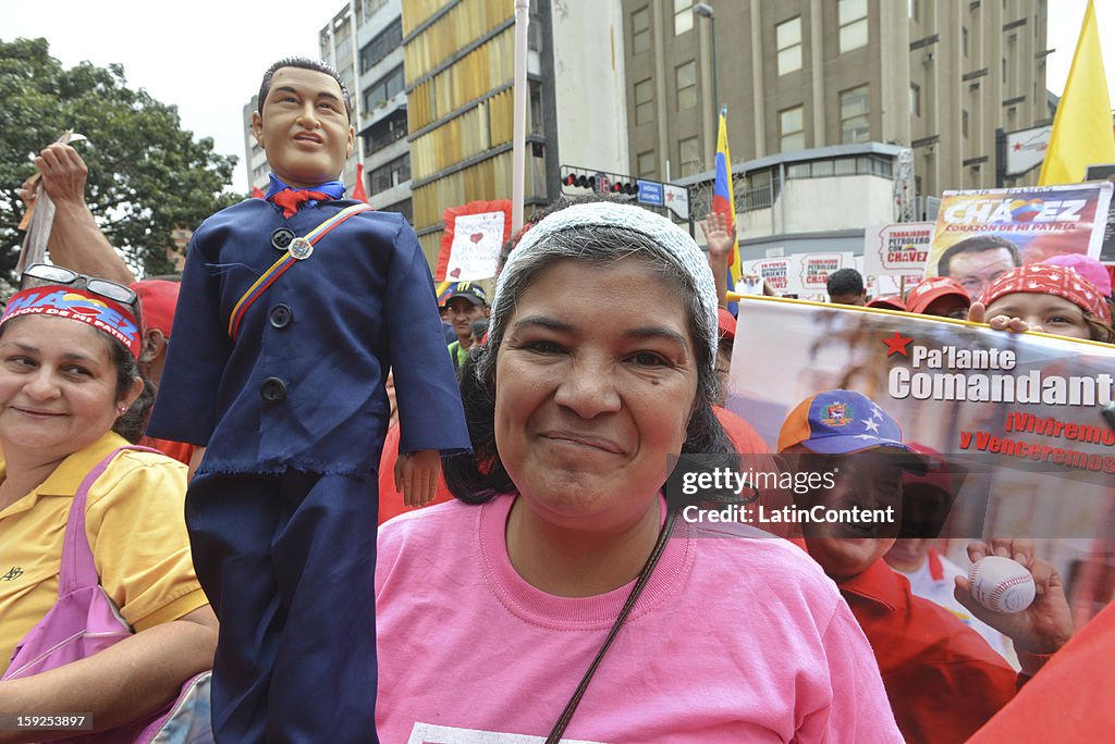 Hugo Chavez Initiates New Presidential Period While Hospitalized in Cuba