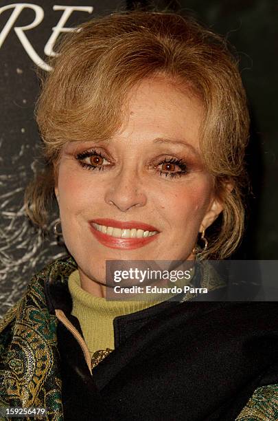 Silvia Tortosa attends 'La lengua madre' premiere at Bellas Artes theatre on January 10, 2013 in Madrid, Spain.