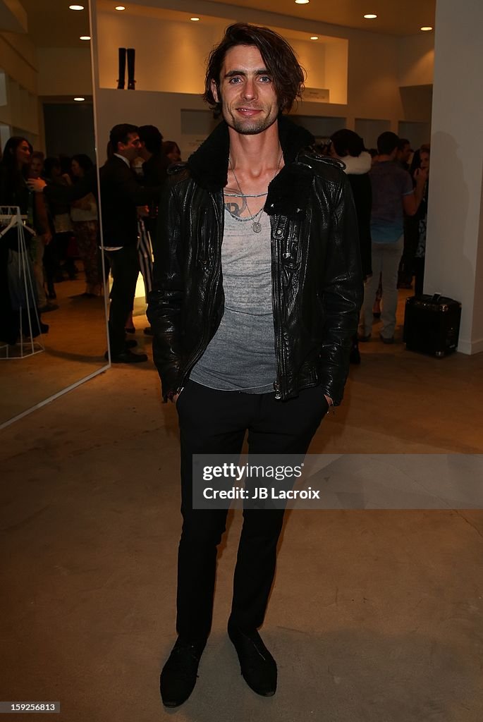 Johnny Wujek Hosts TopShop TopMen Exclusive Pop Up Shopping Event