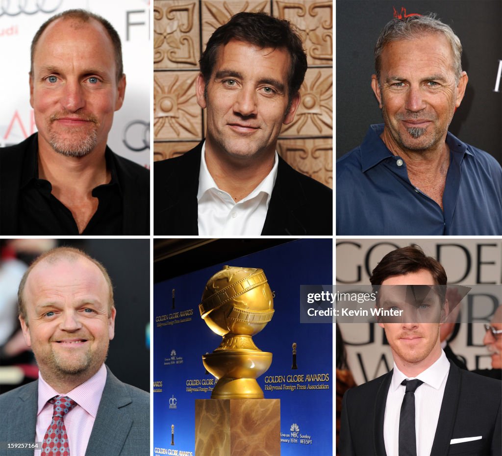 FILE: 2013 Golden Globe Award Nominees For Best Performance By An Actor In A Mini-Series Or Motion Picture Made For Television