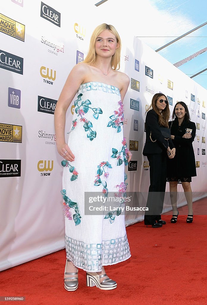 18th Annual Critics' Choice Movie Awards - Red Carpet