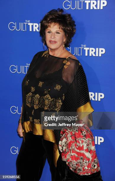 Lainie Kazan arrives at the 'The Guilt Trip' - Los Angeles Premiere at Regency Village Theatre on December 11, 2012 in Westwood, California.