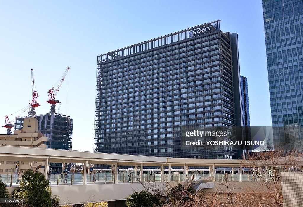 JAPAN-COMPANY-SONY-REAL-ESTATE