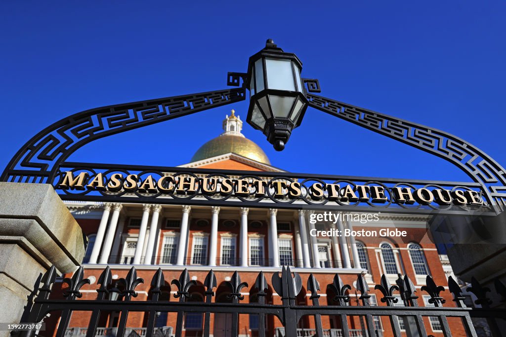 Massachusetts State House Scene