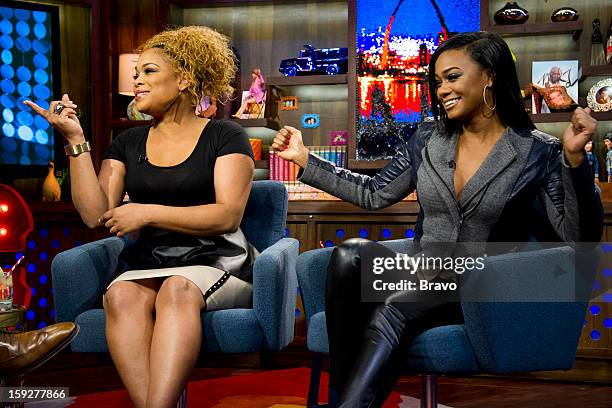 Pictured : Tionne "T-Boz" Watkins and Tatyana Ali -- Photo by: Charles Sykes/Bravo/NBCU Photo Bank via Getty Images