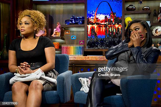 Pictured : Tionne "T-Boz" Watkins and Tatyana Ali -- Photo by: Charles Sykes/Bravo/NBCU Photo Bank via Getty Images
