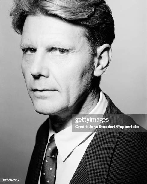 English actor James Fox, posed in 1989.