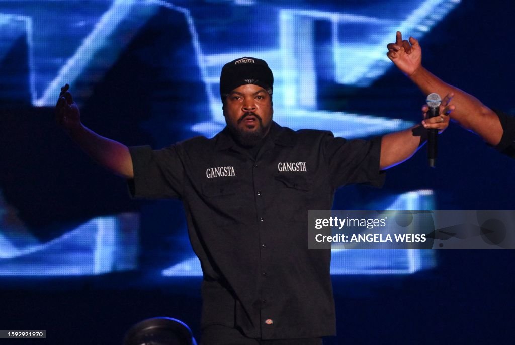 Ice Box Rapper Atlanta US rapper Ice Cube performs during the Hip Hop 50 Live concert,... News ...