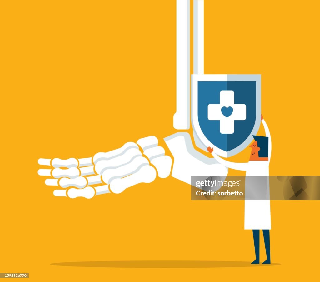 Bone Protection Foot High-Res Vector Graphic - Getty Images