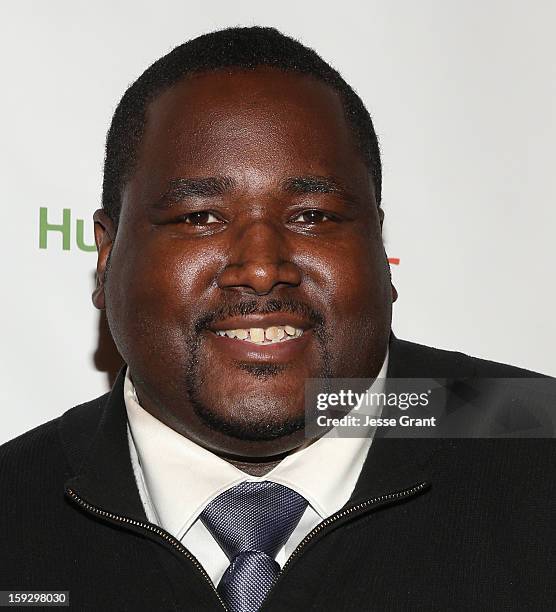 Quinton Aaron attends The 4th Annual Unbridled Eve Derby Prelude Party at The London West Hollywood on January 10, 2013 in West Hollywood, California.