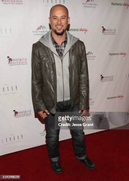 Cris Judd attends The 4th Annual Unbridled Eve Derby Prelude Party at The London West Hollywood on January 10, 2013 in West Hollywood, California.