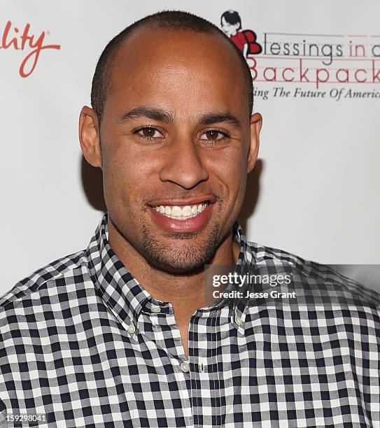 Hank Baskett attends The 4th Annual Unbridled Eve Derby Prelude Party at The London West Hollywood on January 10, 2013 in West Hollywood, California.