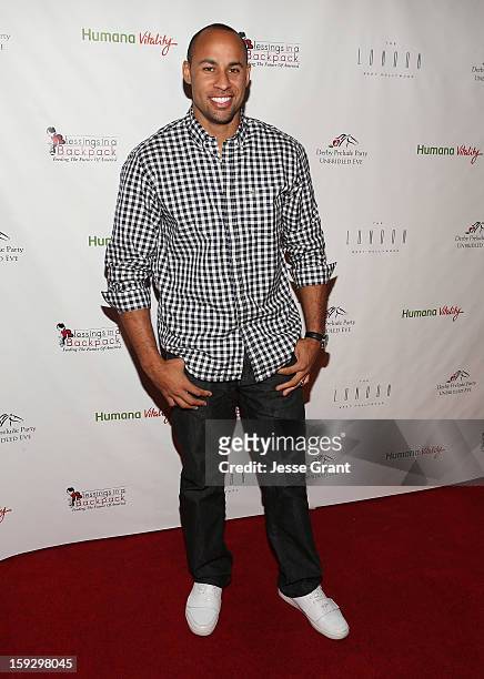Hank Baskett attends The 4th Annual Unbridled Eve Derby Prelude Party at The London West Hollywood on January 10, 2013 in West Hollywood, California.