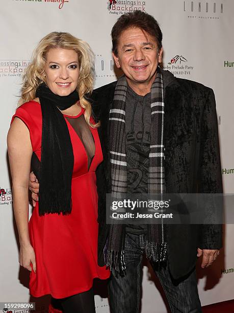 Adrian Zmed attends The 4th Annual Unbridled Eve Derby Prelude Party at The London West Hollywood on January 10, 2013 in West Hollywood, California.