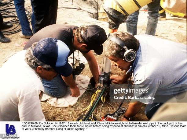 On October 14 1987, 18 month old Jessica McClure fell into an eight inch diameter well pipe in the backyard of her aunt in Midland, Texas. She...