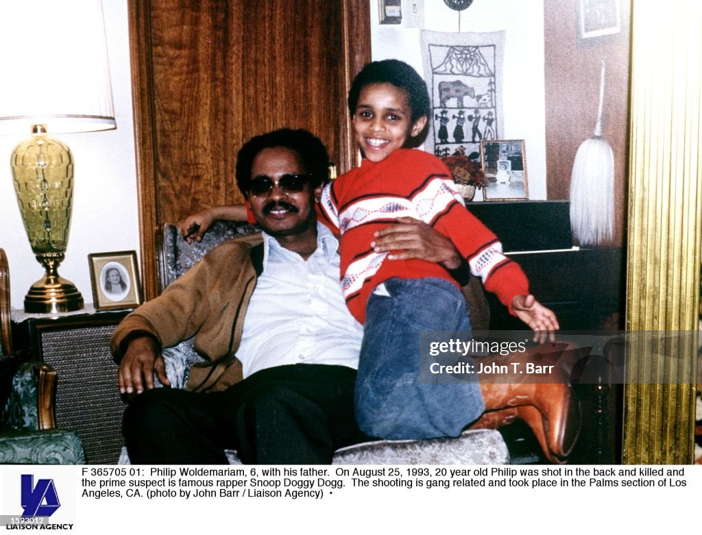 Philip Woldemariam with his father. On August 25 20 year old Philip