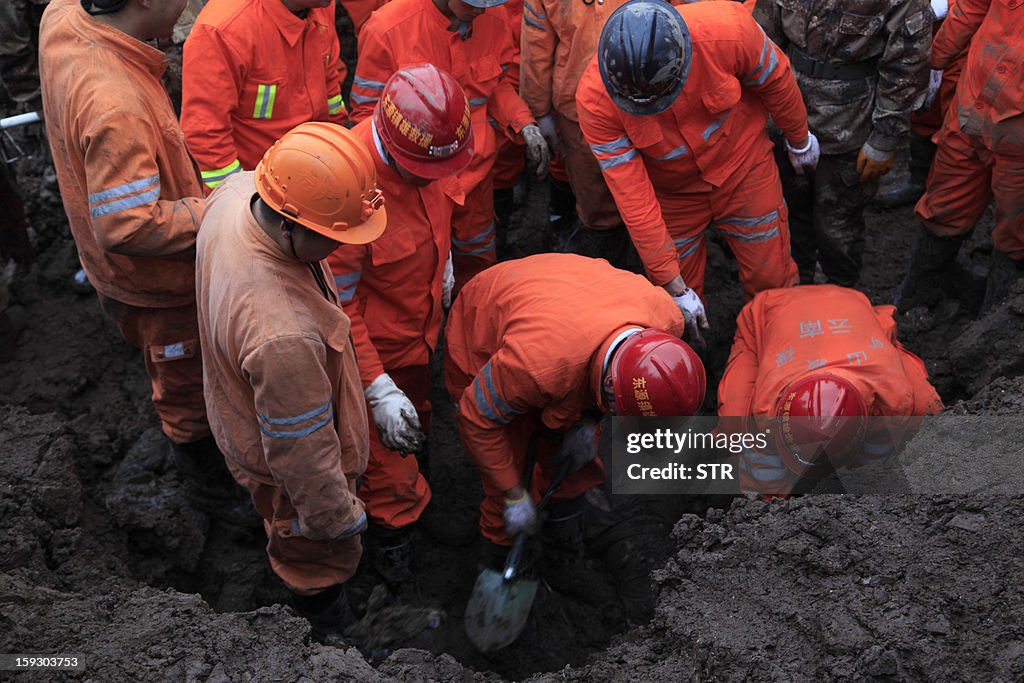 CHINA-LANDSLIDE