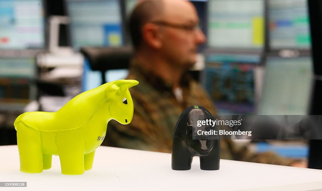 General Views Inside Frankfurt Stock Exchange