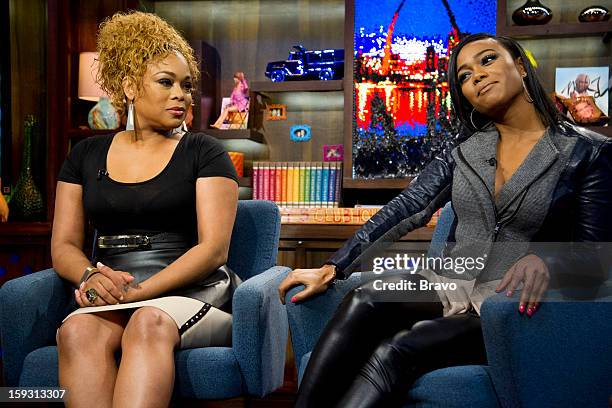 Pictured : Tionne "T-Boz" Watkins and Tatyana Ali -- Photo by: Charles Sykes/Bravo/NBCU Photo Bank via Getty Images