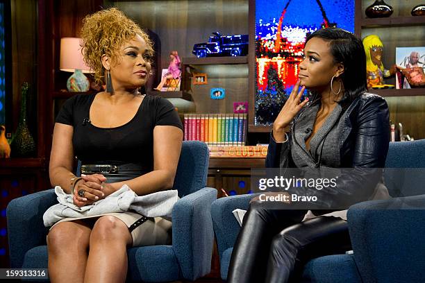 Pictured : Tionne "T-Boz" Watkins and Tatyana Ali -- Photo by: Charles Sykes/Bravo/NBCU Photo Bank via Getty Images