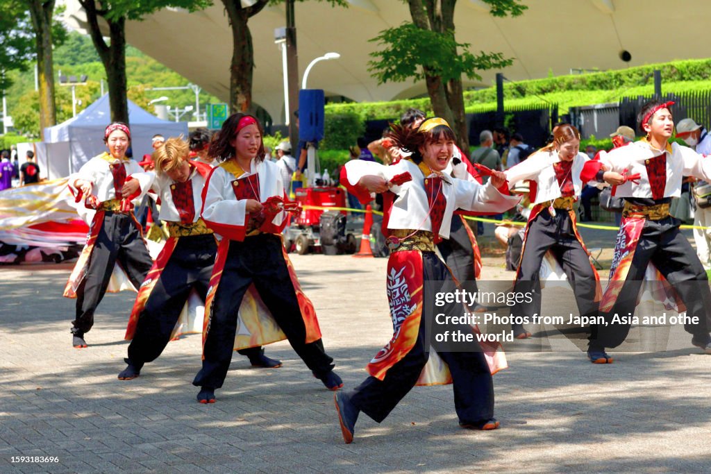 Omosando Harajukuomosando Super Yosakoi Festival Japanese Traditional Local ...