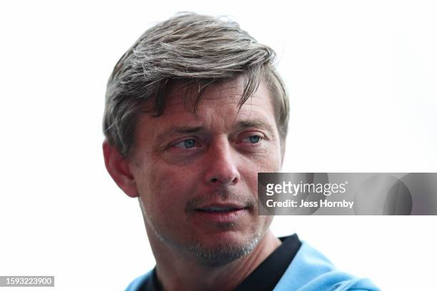 Manager Jon Dahl Tomasson of Blackburn Rovers ahead of the Sky Bet Championship match between Rotherham United and Blackburn Rovers at AESSEAL New...