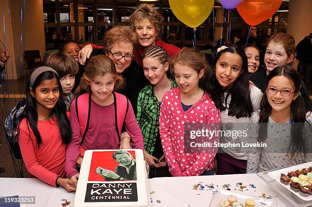 Students of the United Nations International School attend Danny Kaye Centennial Birthday Celebration at United Nations International School on...