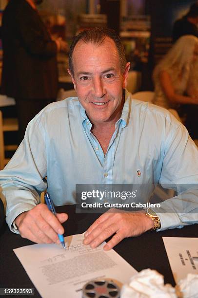 Michael Lohan attends the Save Our Cinemas event at The Castle on January 11, 2013 in Miami Beach, Florida.